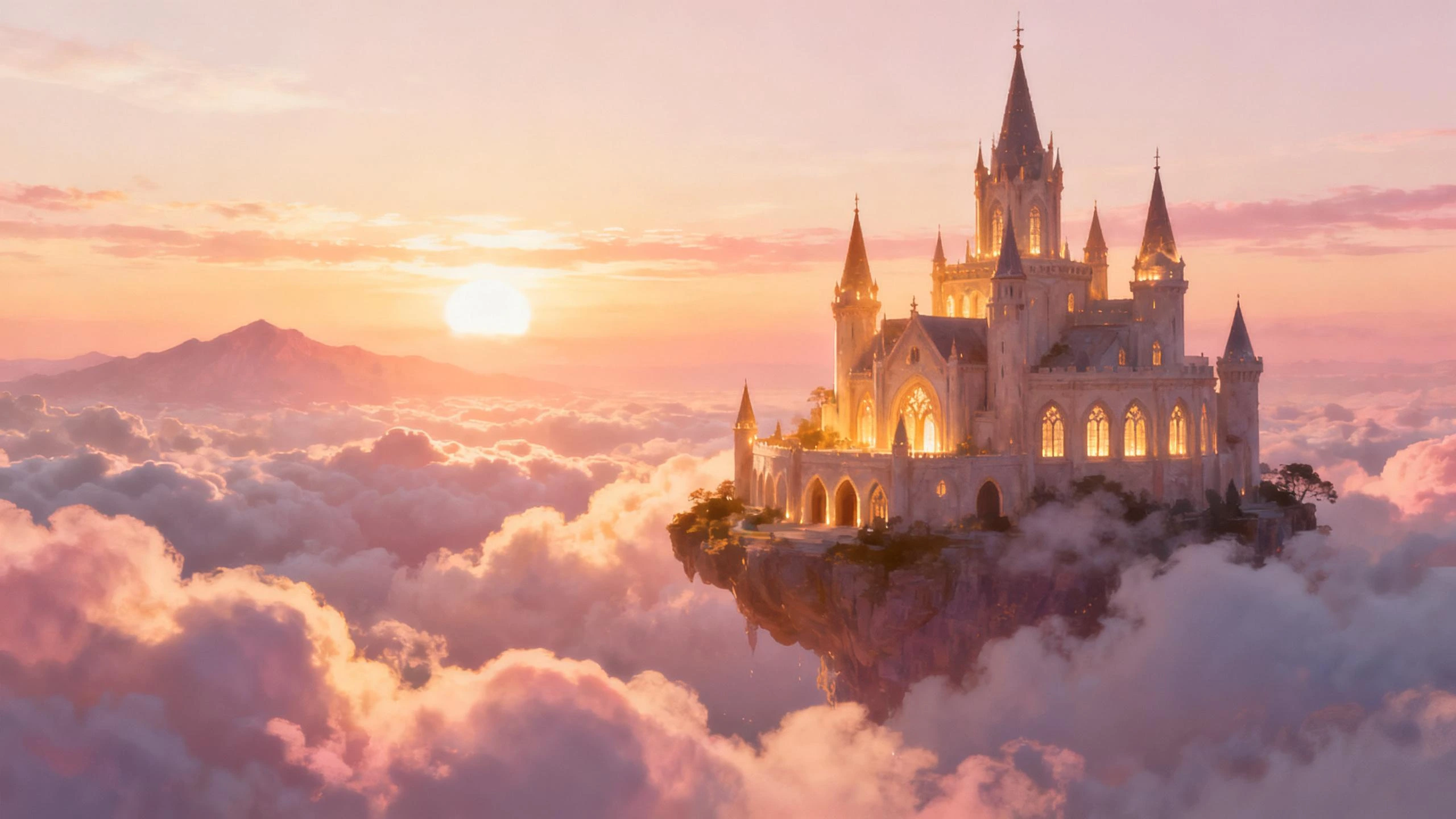 Fantasy Landscape - AI generated landscape by Seed Music